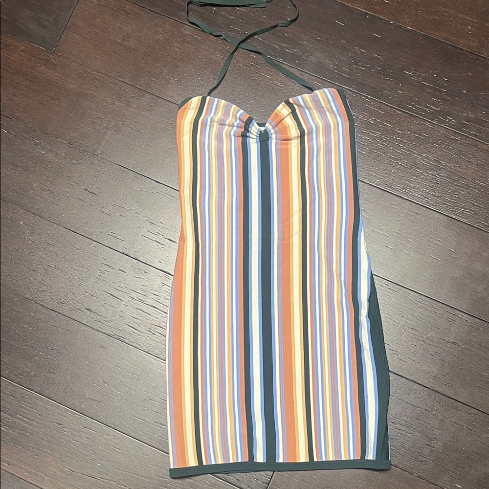 Sunday Best Multicolor Striped Jett  Dress